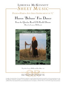 Huron ‘Beltane’ Fire Dance Sheet Music